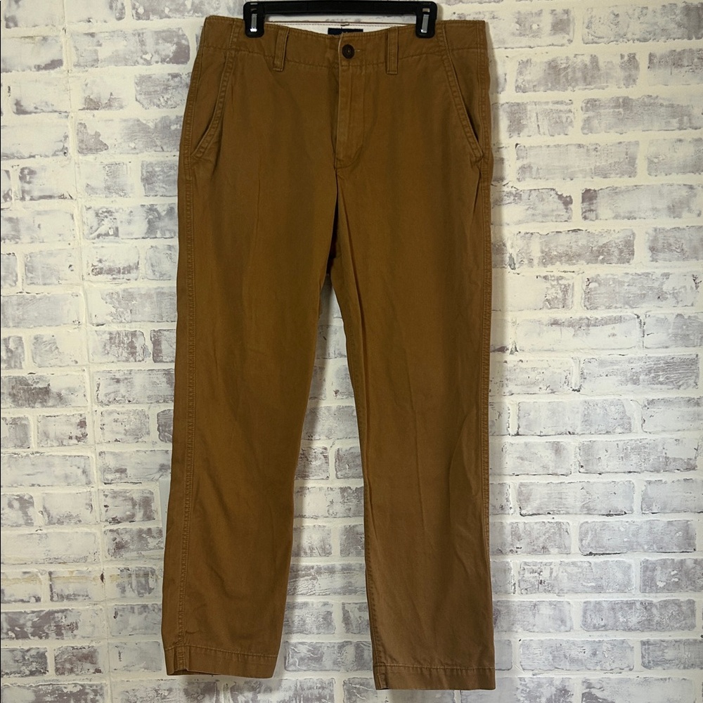 American Eagle Outfitters 34x34 Tan Chinos Original Straight Khaki Pants Y2K